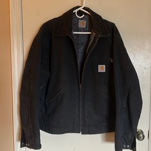 Vintage Carhartt Detroit blanket lined jacket.